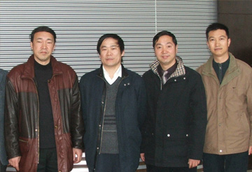 中國工程院院士、時任南京工業大學副校長徐南平訪問中圣